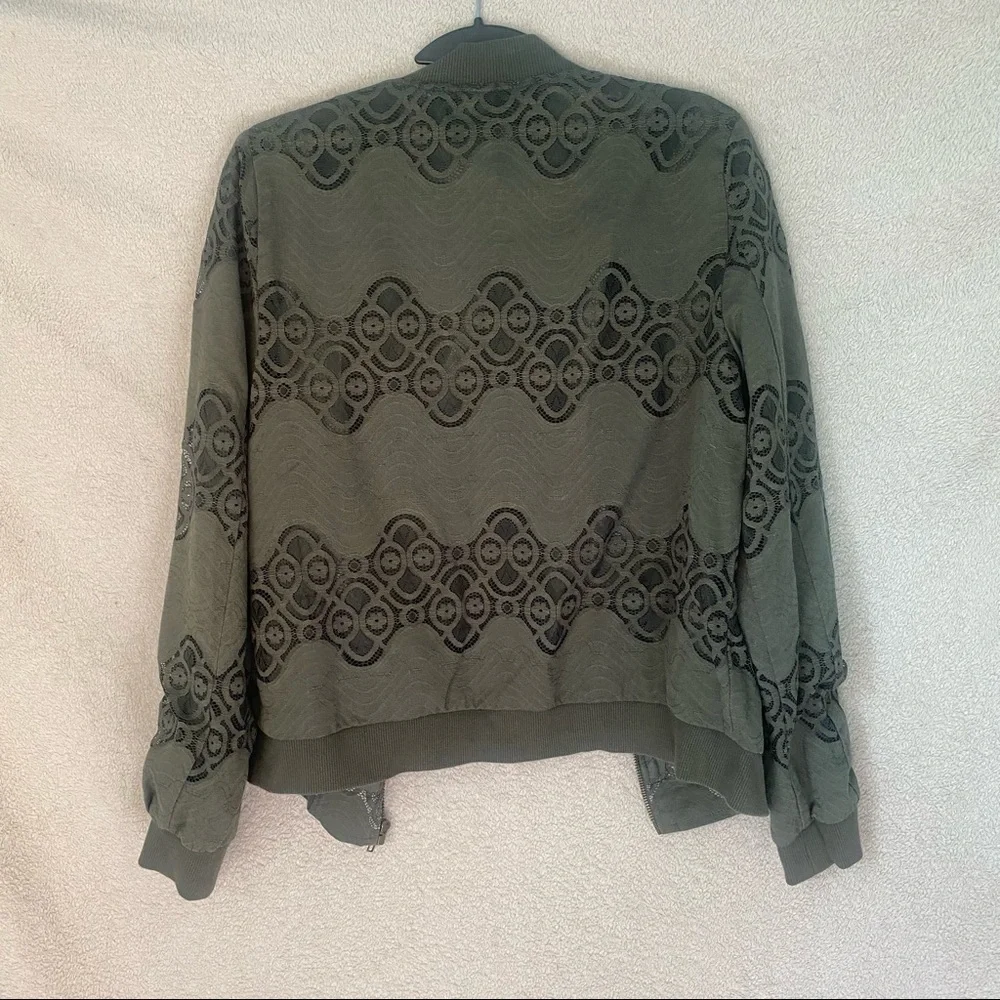 Green Bomber Jacket - Picture 5 of 5